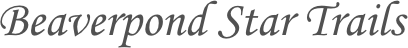 Beaverpond Star Trails